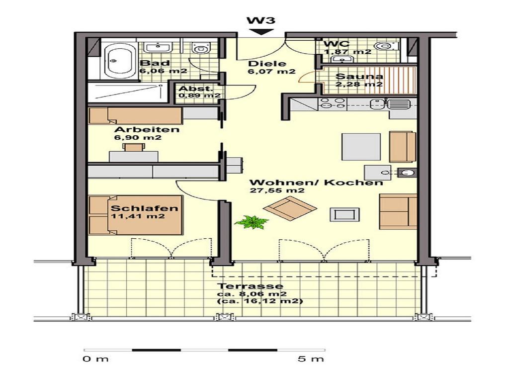 Ferienwohnung Silbermoewe Sassnitz Camera foto